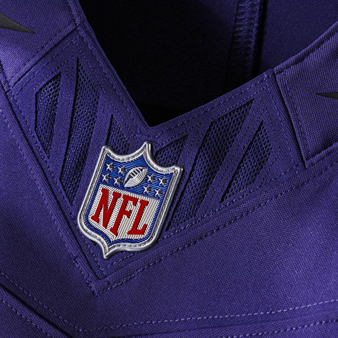 Baltimore Ravens Lamar Jackson Nike White Vapor F.U.S.E. Stitched Limited Jersey product image 30, provided for visual