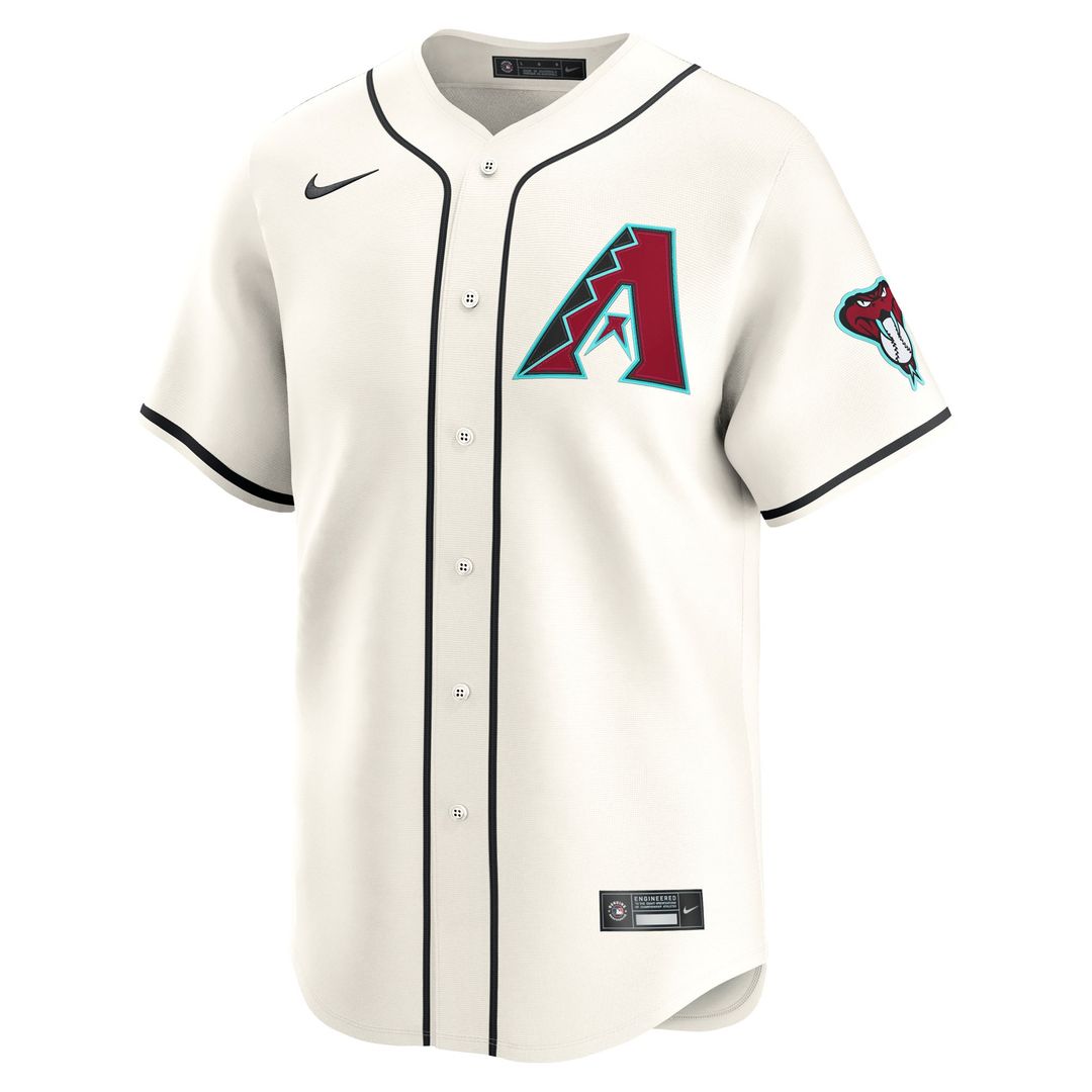 Arizona Diamondbacks Nike Cream Home Limited Pick-A-Player Retired Roster Jersey product image 2, provided for visual