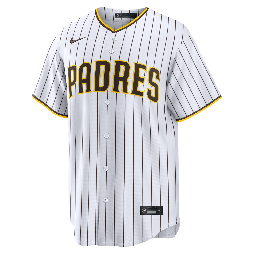 San Diego Padres Nick Pivetta Nike White Home Replica Jersey product image 2, provided for visual reference and product