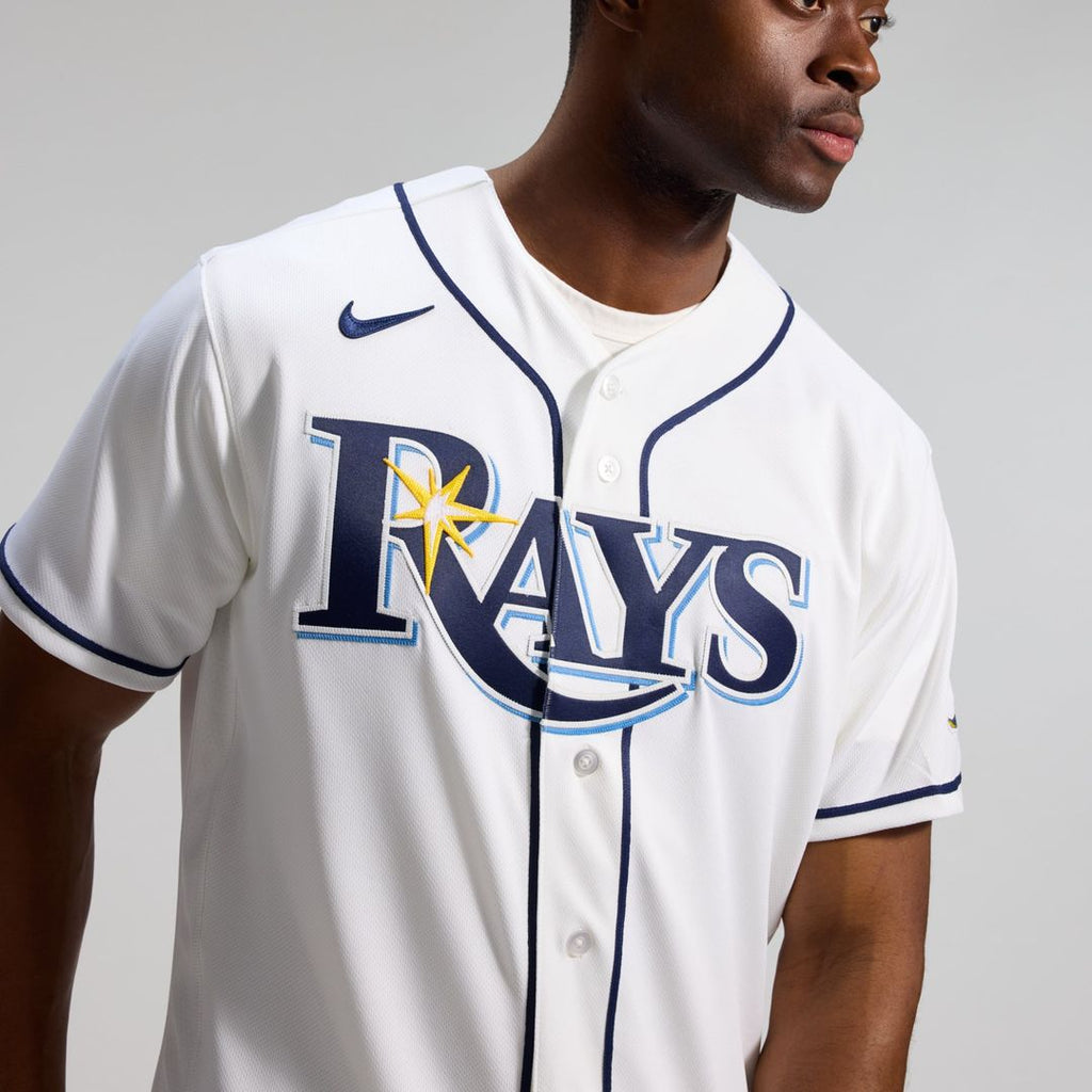 Tampa Bay Rays Nike White Home Authentic Jersey product image 18, provided for visual reference and product detail review