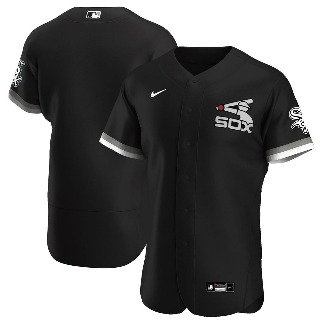 Chicago White Sox Nike Black Alternate Authentic Team Jersey product image 1, provided for visual reference and product