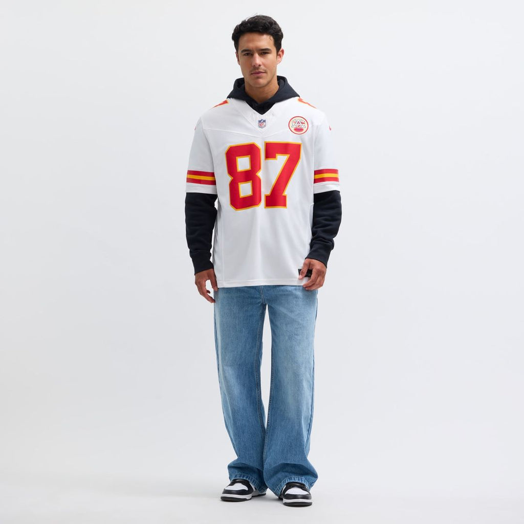 Kansas City Chiefs Travis Kelce Nike Red Vapor F.U.S.E. Limited Jersey product image 12, provided for visual reference and