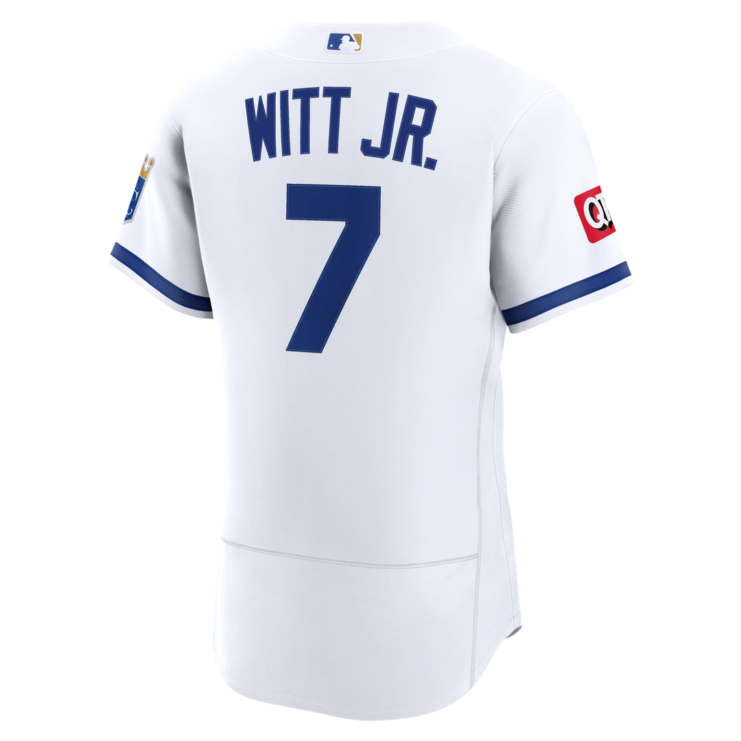 Kansas City Royals Bobby Witt Jr. Nike Light Blue Alternate Authentic Sponsor Patch Jersey product image 9, provided for