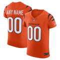 Cincinnati Bengals Nike Orange Alternate Vapor F.U.S.E. Elite Custom Jersey product image 1, provided for visual reference