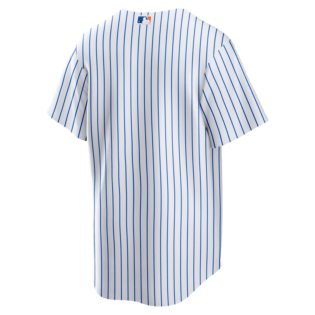 New York Mets Nike White Home Big & Tall Replica Jersey product image 3, provided for visual reference and product detail