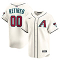 Arizona Diamondbacks Nike Cream Home Limited Pick-A-Player Retired Roster Jersey product image 1, provided for visual