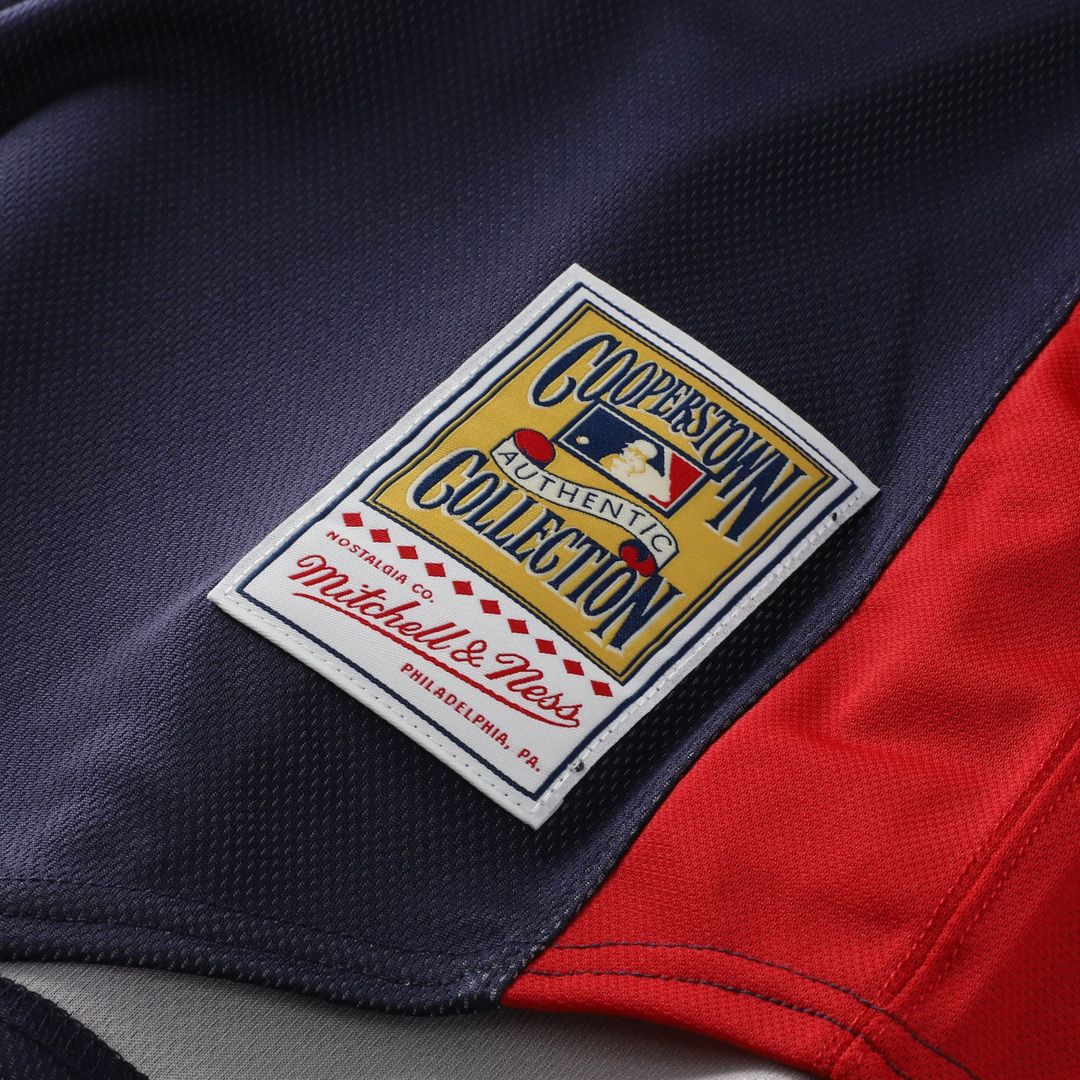 Atlanta Braves Chipper Jones Mitchell & Ness Navy Authentic Batting Practice Jersey product image 7, provided for visual