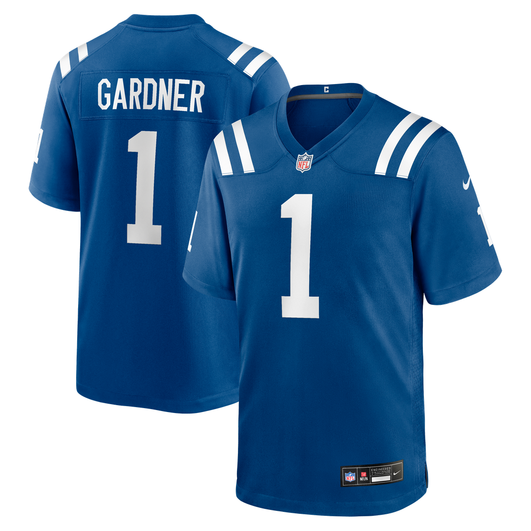 Indianapolis Colts Ahmad Sauce Gardner Nike White Game Jersey product image 7, provided for visual reference and product