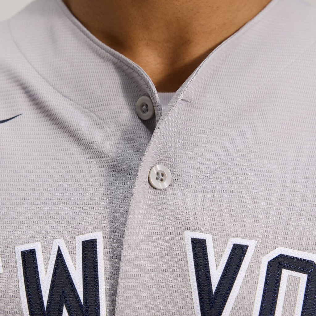 New York Yankees Anthony Volpe Nike Gray Road Replica Jersey product image 11, provided for visual reference and product