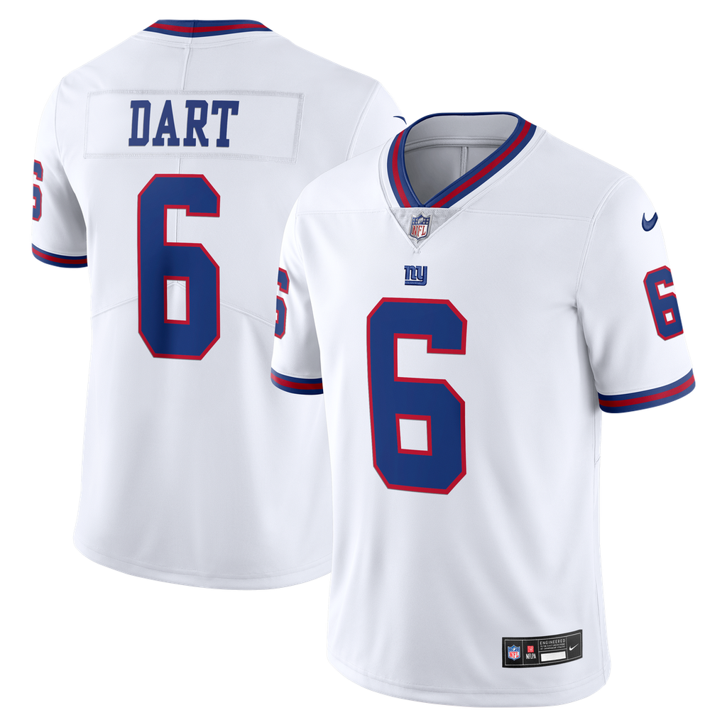 New York Giants Jaxson Dart Nike Royal Legacy Vapor Untouchable Stitched Limited Jersey product image 7, provided for visual