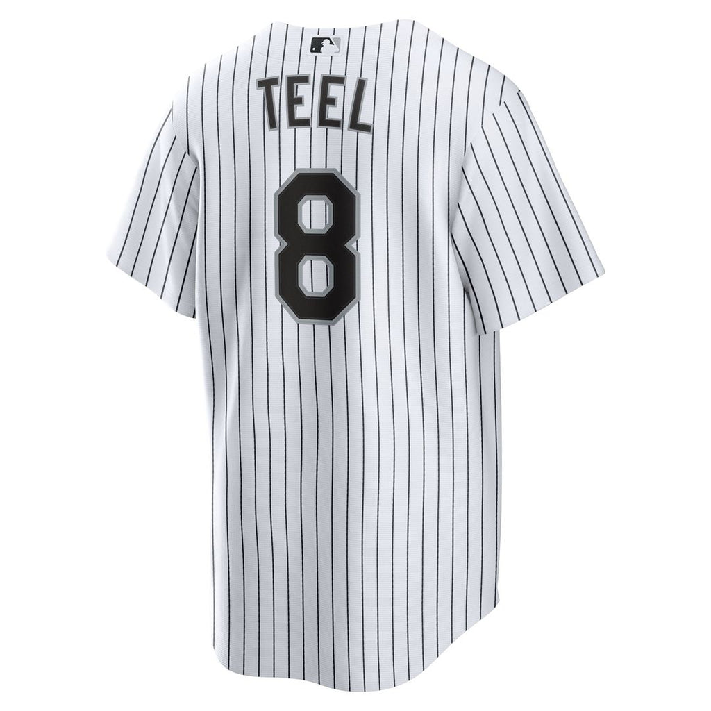 Chicago White Sox Kyle Teel Nike White Home Replica Jersey product image 3, provided for visual reference and product detail