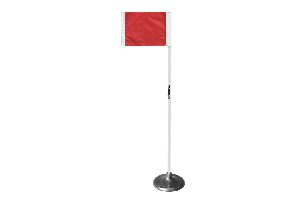 KWIK GOAL Premier Corner Flag w blk base set of 4 - 6B1404 product image 1, provided for visual reference and product detail