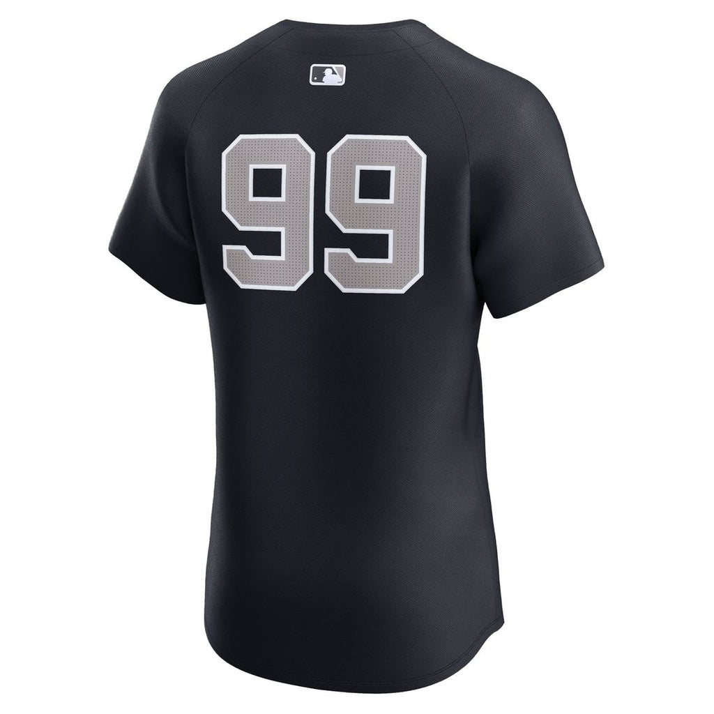 New York Yankees Aaron Judge Nike Navy Alternate 1 Elite Player Jersey product image 3, provided for visual reference and