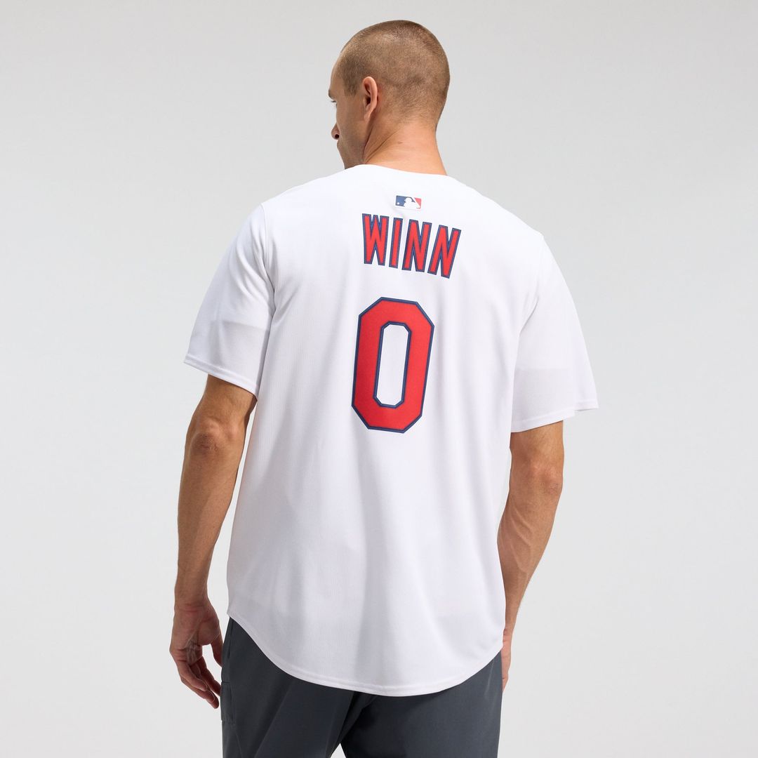 St. Louis Cardinals Masyn Winn Nike White Home Limited Jersey product image 3, provided for visual reference and product