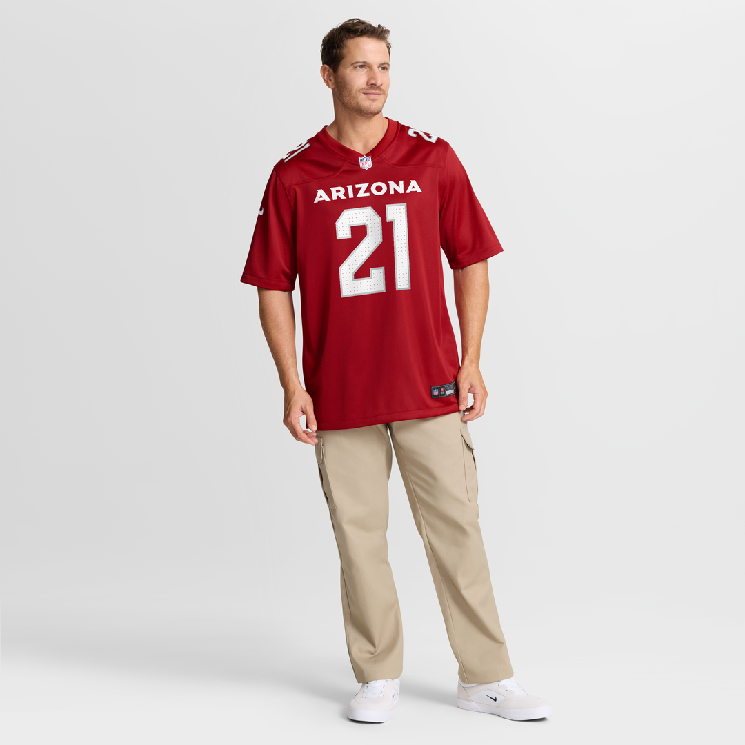 Arizona Cardinals Garrett Williams Nike Cardinal Game Jersey product image 7, provided for visual reference and product