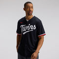 Minnesota Twins Nike Navy Alternate Replica Jersey product image 1, provided for visual reference and product detail review