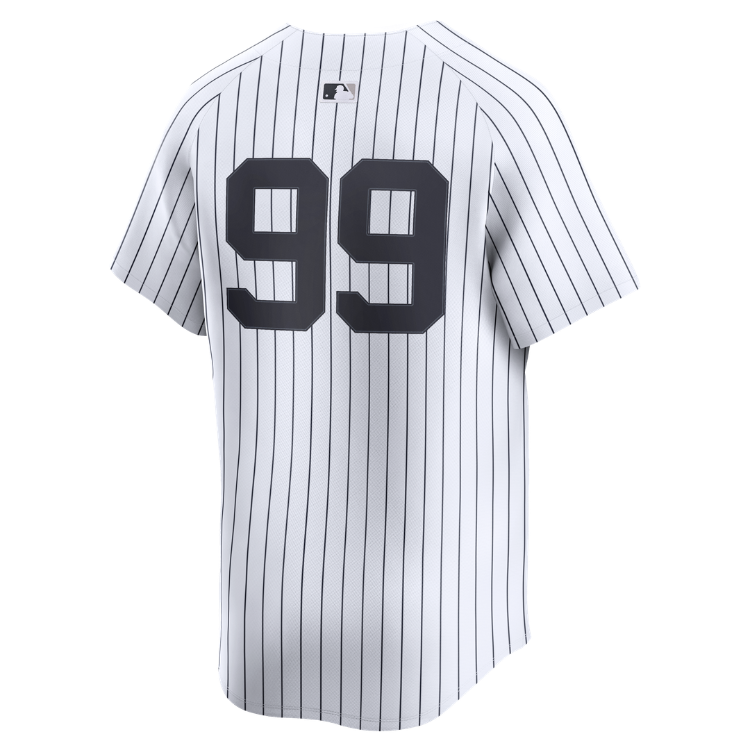 New York Yankees Aaron Judge Nike White Home Limited Player Jersey product image 7, provided for visual reference and