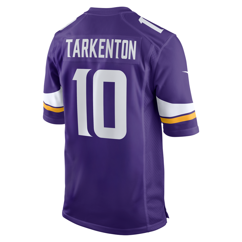Minnesota Vikings Fran Tarkenton Nike Purple Game Retired Player Jersey product image 3, provided for visual reference and