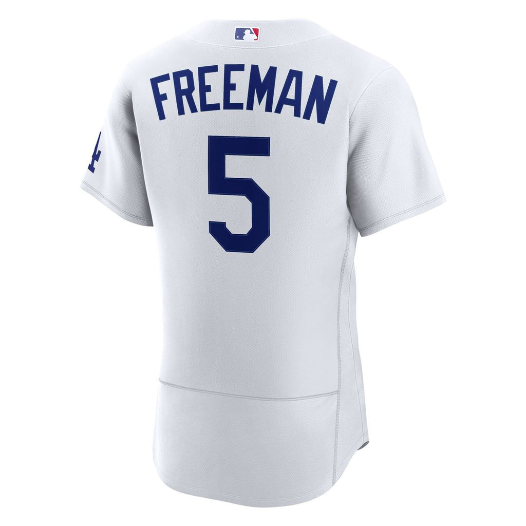 Los Angeles Dodgers Freddie Freeman Nike White Home Authentic Jersey product image 3, provided for visual reference and
