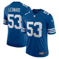 Indianapolis Colts Darius Leonard Nike Royal Alternate Vapor Limited Jersey product image 1, provided for visual reference