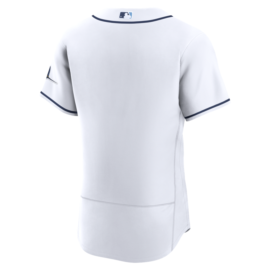 Tampa Bay Rays Nike White Home Authentic Jersey product image 12, provided for visual reference and product detail review