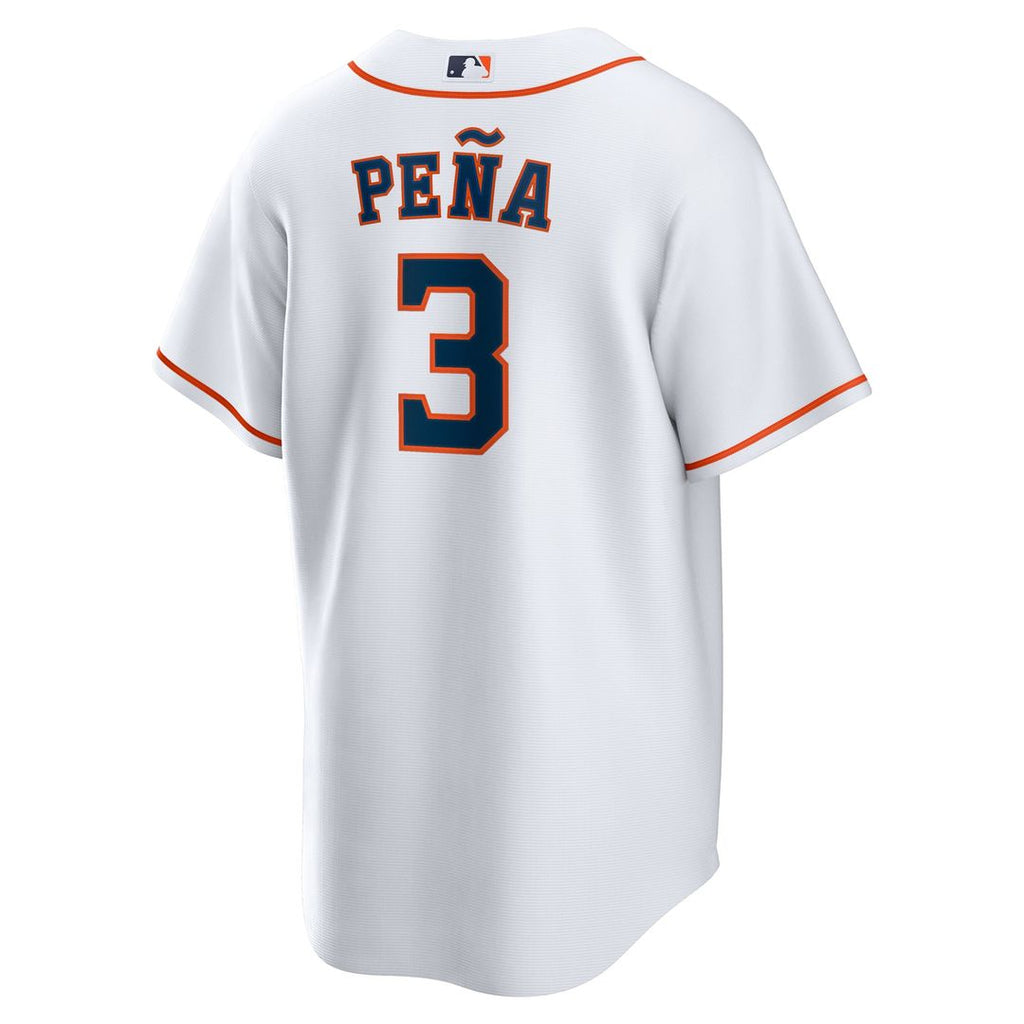 Houston Astros Jeremy Peña Nike White Home Replica Jersey product image 3, provided for visual reference and product detail