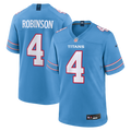 Tennessee Titans Wan'Dale Robinson Nike Light Blue Team Game Jersey product image 1, provided for visual reference and