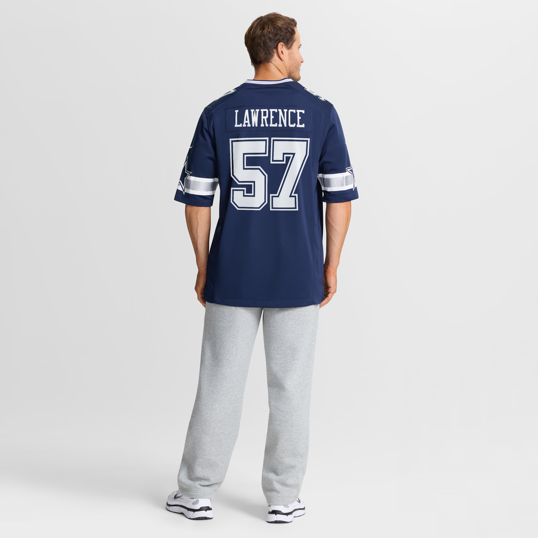 Dallas Cowboys Malachi Lawrence Nike Navy Team Game Jersey product image 11, provided for visual reference and product