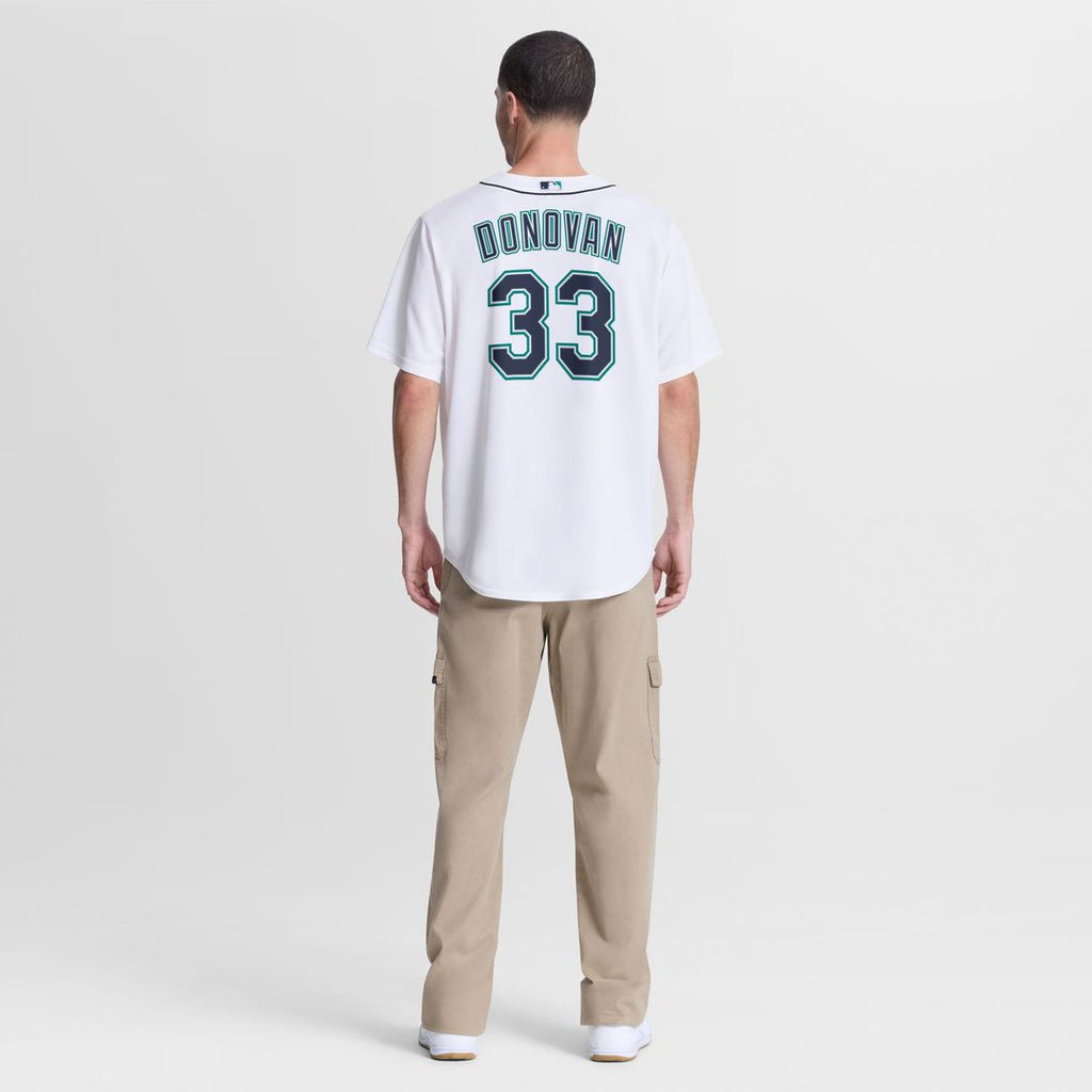 Seattle Mariners Brendan Donovan Nike White Home Replica Jersey product image 5, provided for visual reference and product