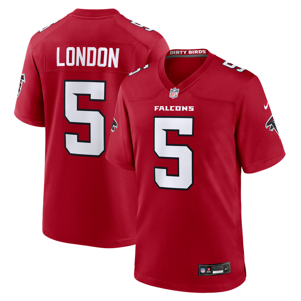 Atlanta Falcons Drake London Nike White Game Jersey product image 15, provided for visual reference and product detail review