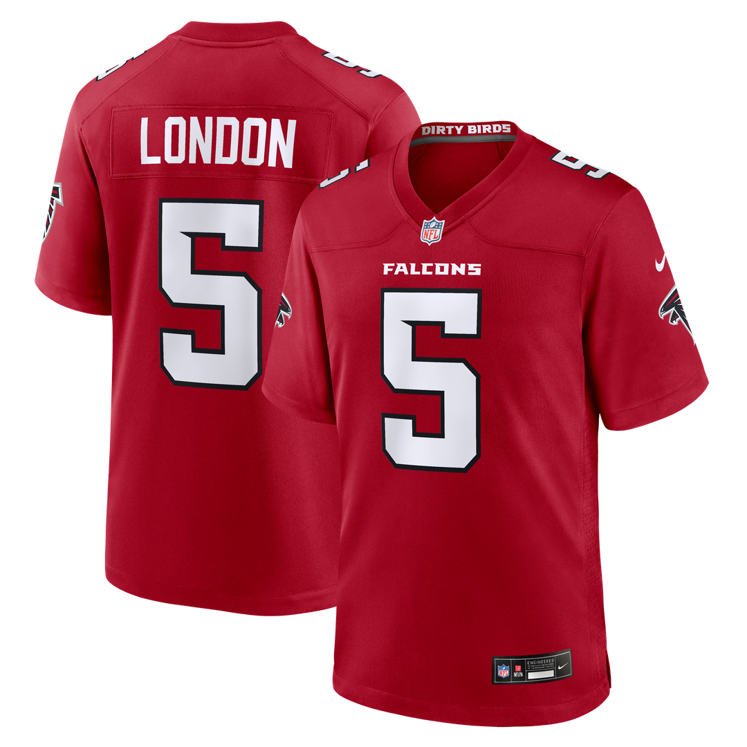 Atlanta Falcons Drake London Nike White Game Jersey product image 15, provided for visual reference and product detail review