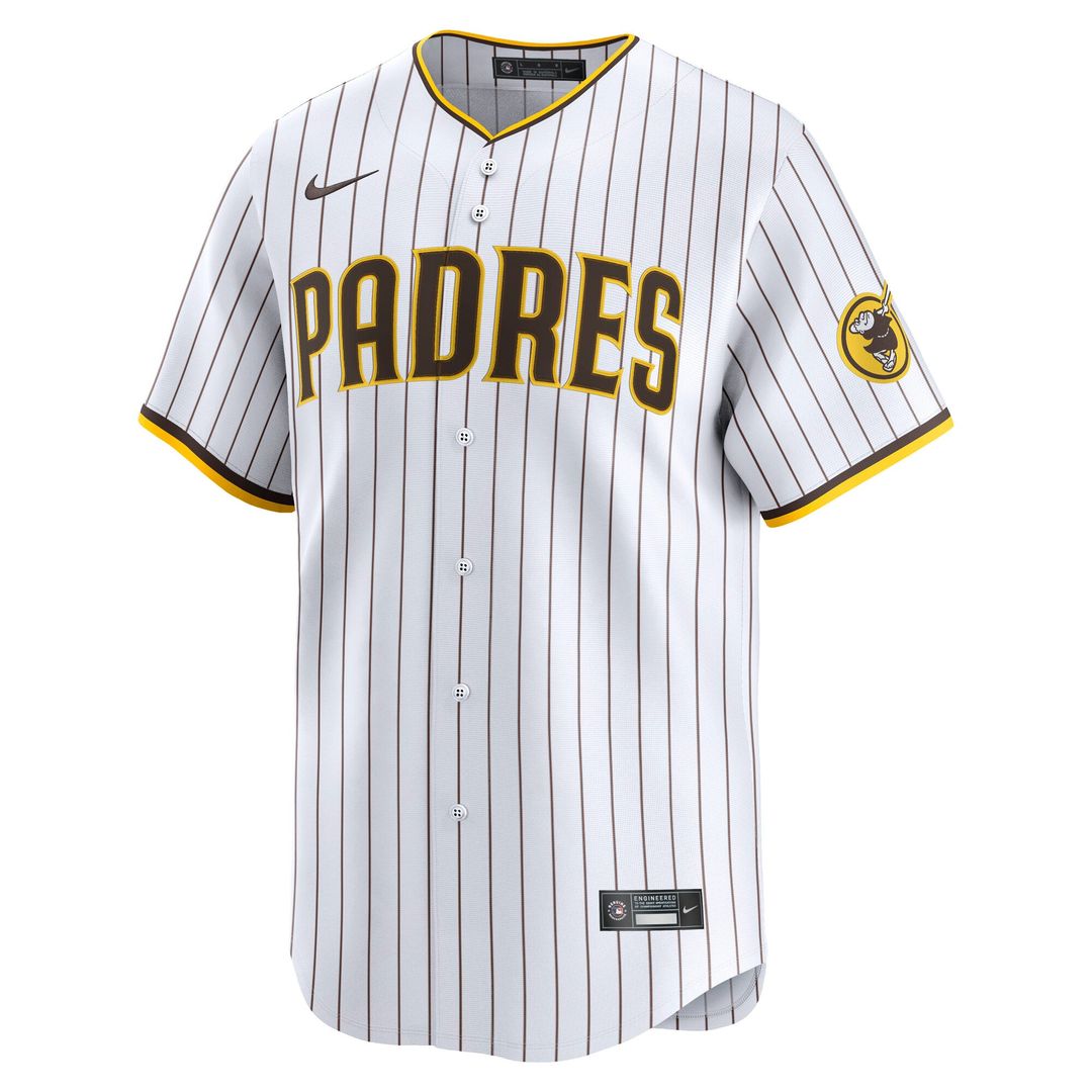 San Diego Padres Jake Cronenworth Nike White Home Limited Player Jersey product image 2, provided for visual reference and