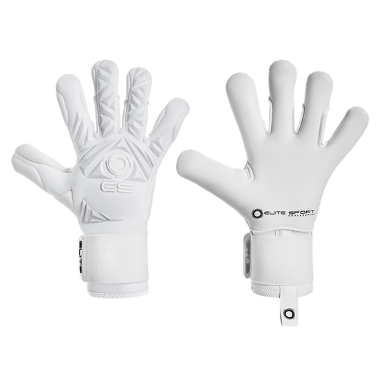 ELITE SPORT Revolution II Whiteout Goalkeeper Gloves product image 1, provided for visual reference and product detail review