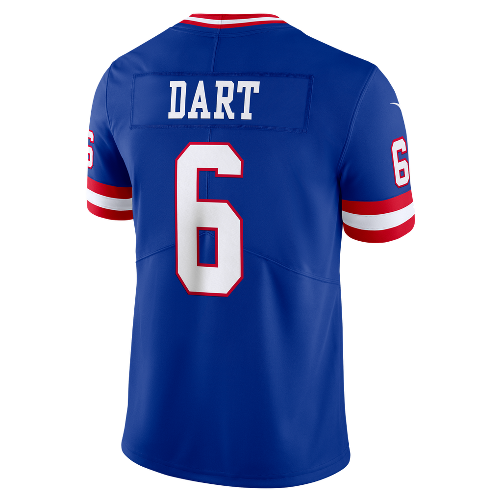 New York Giants Jaxson Dart Nike Royal Legacy Vapor Untouchable Stitched Limited Jersey product image 6, provided for visual