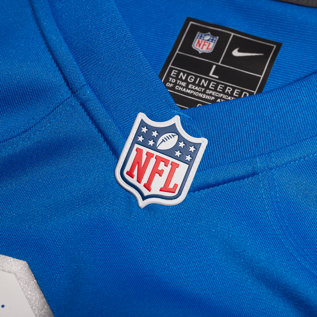 Detroit Lions Isaac TeSlaa Nike Black Alternate Game Player Jersey product image 16, provided for visual reference and