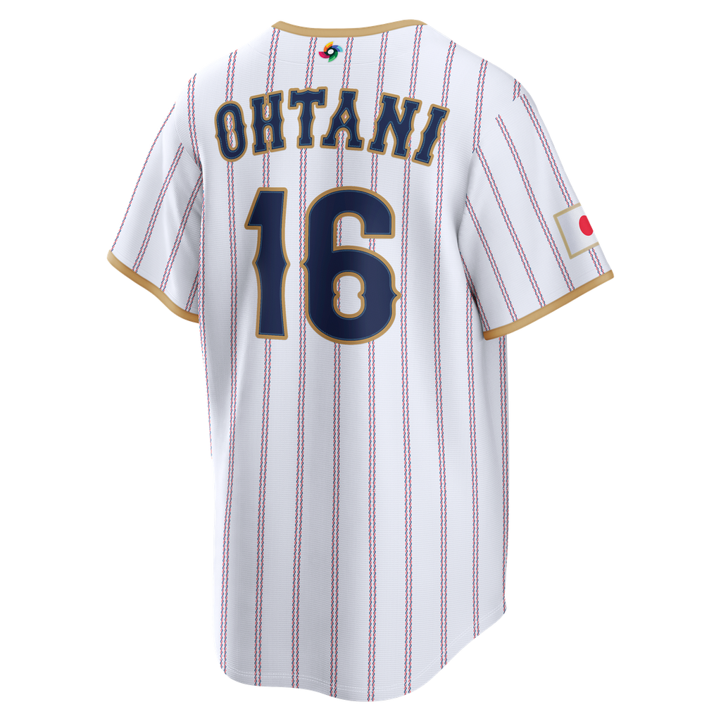 Japan Baseball Shohei Ohtani Nike White 2026 World Baseball Classic Home Stadium Jersey product image 3, provided for visual