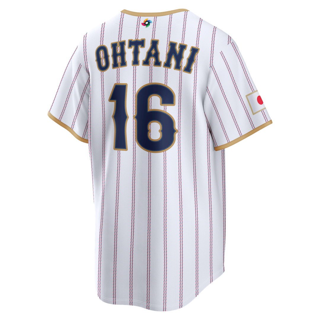 Japan Baseball Shohei Ohtani Nike White 2026 World Baseball Classic Home Stadium Jersey product image 3, provided for visual