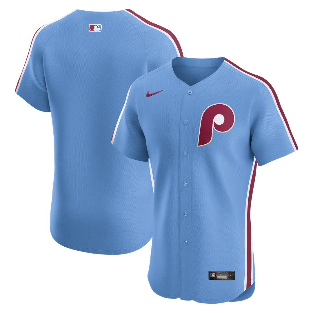 Philadelphia Phillies Nike White Home Elite Jersey product image 7, provided for visual reference and product detail review