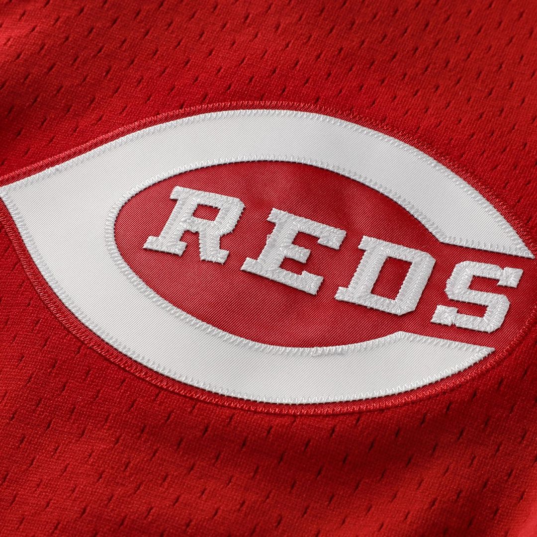 Cincinnati Reds Johnny Bench Mitchell & Ness Red Cooperstown Collection Big & Tall Mesh Batting Practice Jersey product