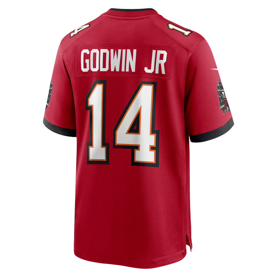 Tampa Bay Buccaneers Chris Godwin Jr. Nike Red Game Player Jersey product image 3, provided for visual reference and product