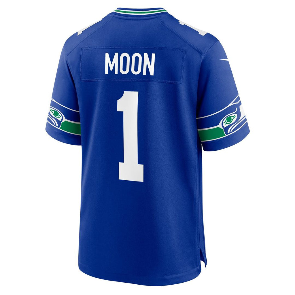 Seattle Seahawks Warren Moon Nike Royal Retired Player Alternate Game Jersey product image 3, provided for visual reference