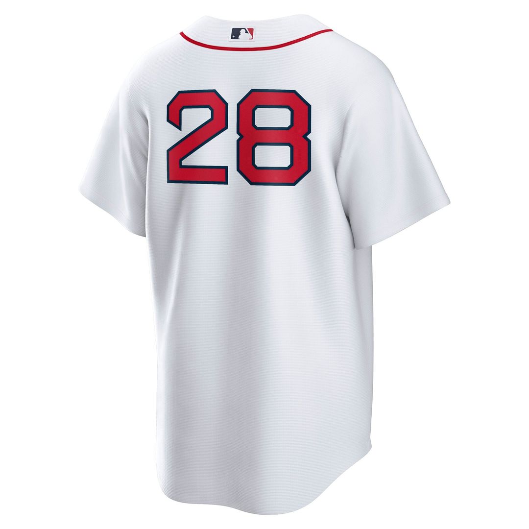Boston Red Sox Kristian Campbell Nike White Home Replica Jersey product image 3, provided for visual reference and product