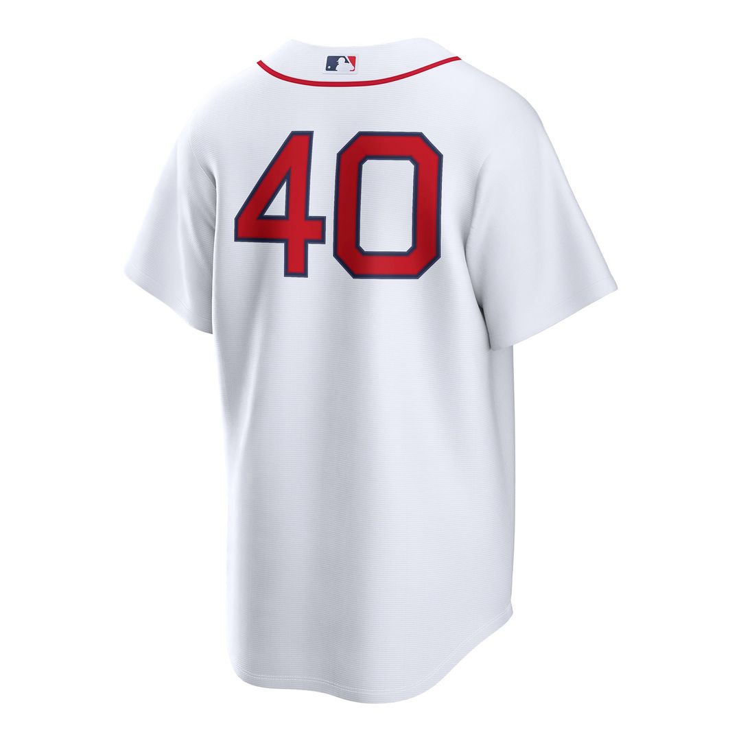 Boston Red Sox Willson Contreras Nike White Home Replica Jersey product image 3, provided for visual reference and product
