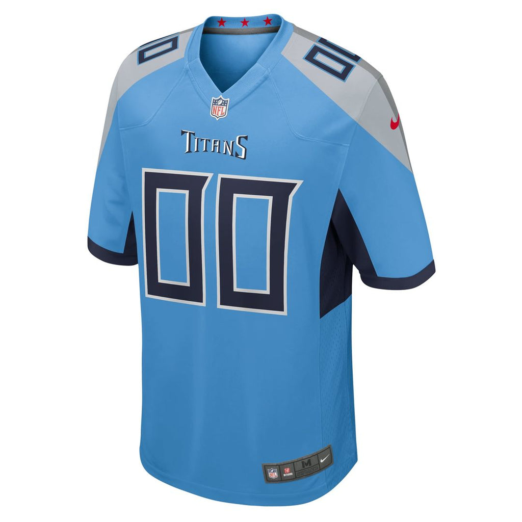 Tennessee Titans Nike Light Blue Alternate Custom Game Jersey product image 2, provided for visual reference and product