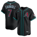 Arizona Diamondbacks Corbin Carroll Nike Black Alternate Limited Player Jersey product image 1, provided for visual