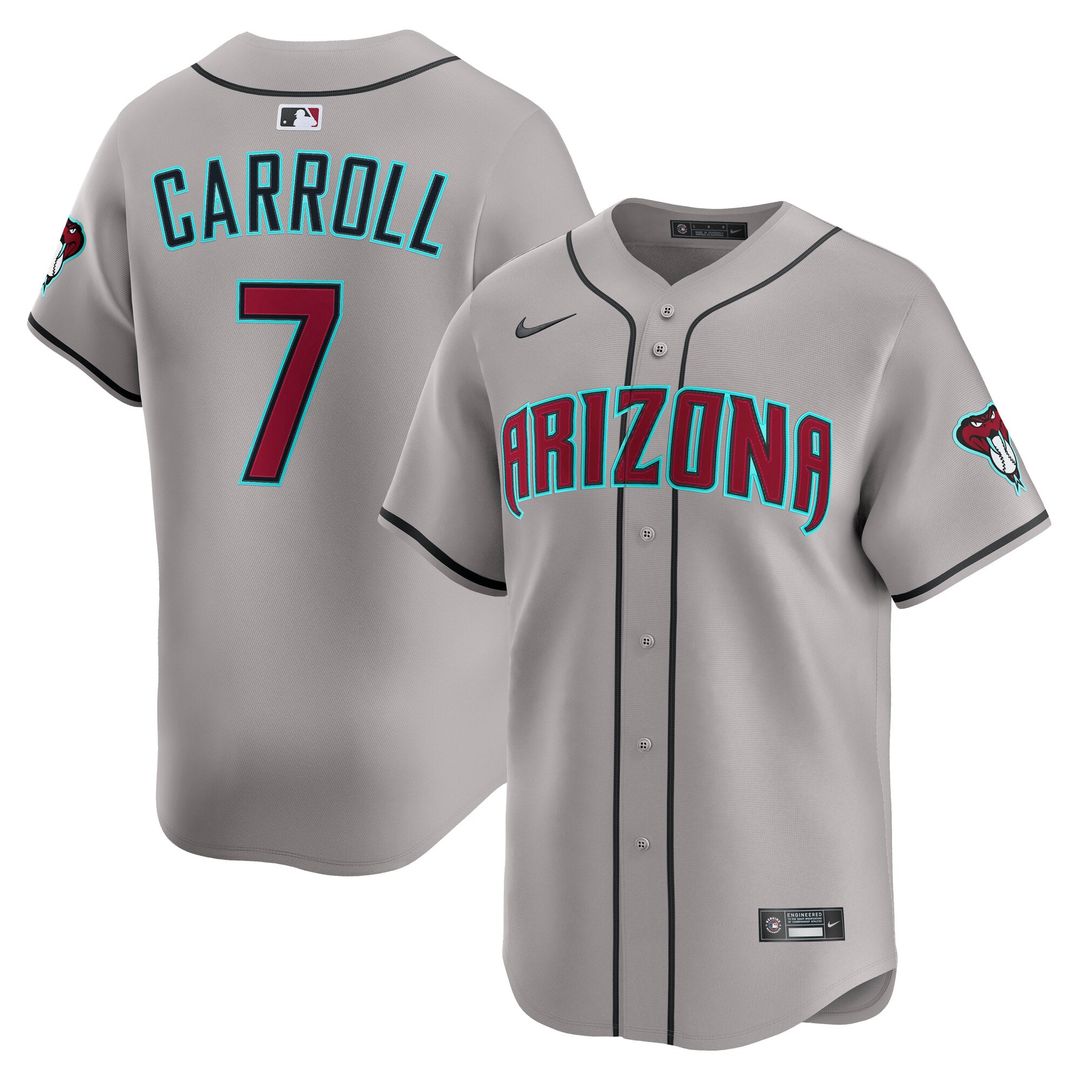 Arizona Diamondbacks Corbin Carroll Nike Cream Home Limited Player Jersey product image 7, provided for visual reference and