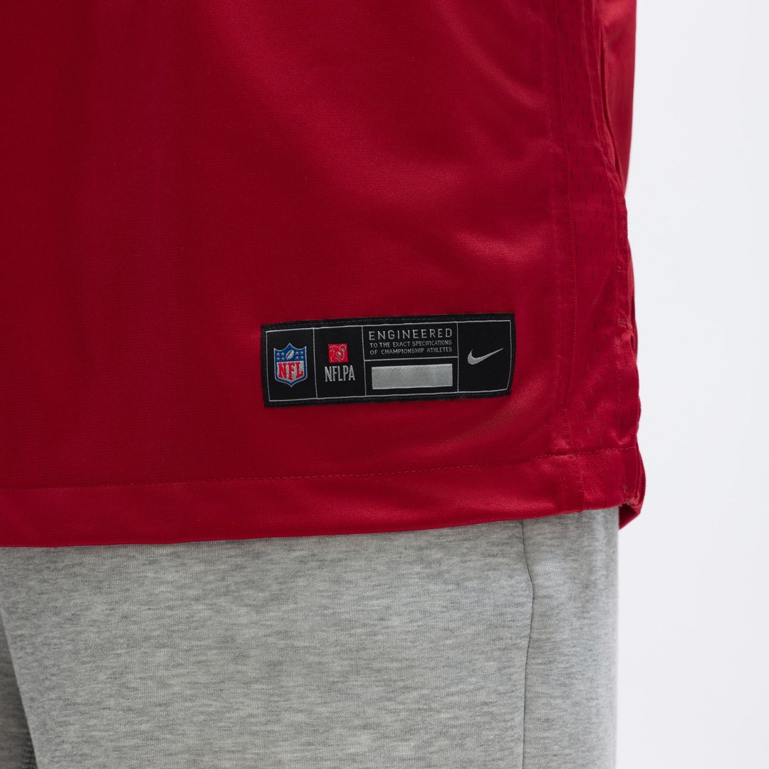 Arizona Cardinals James Conner Nike Cardinal Home Game Jersey product image 7, provided for visual reference and product