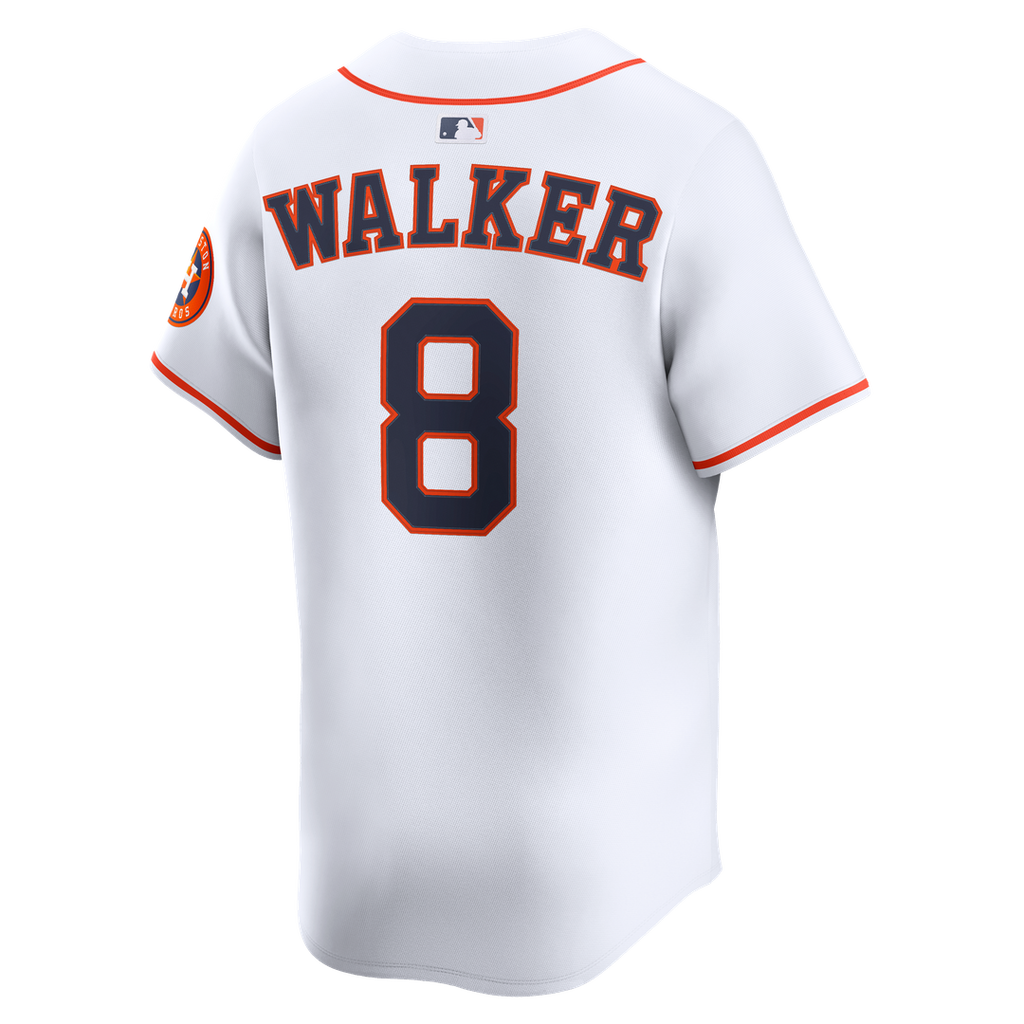 Houston Astros Christian Walker Nike White Home Limited Player Jersey product image 3, provided for visual reference and