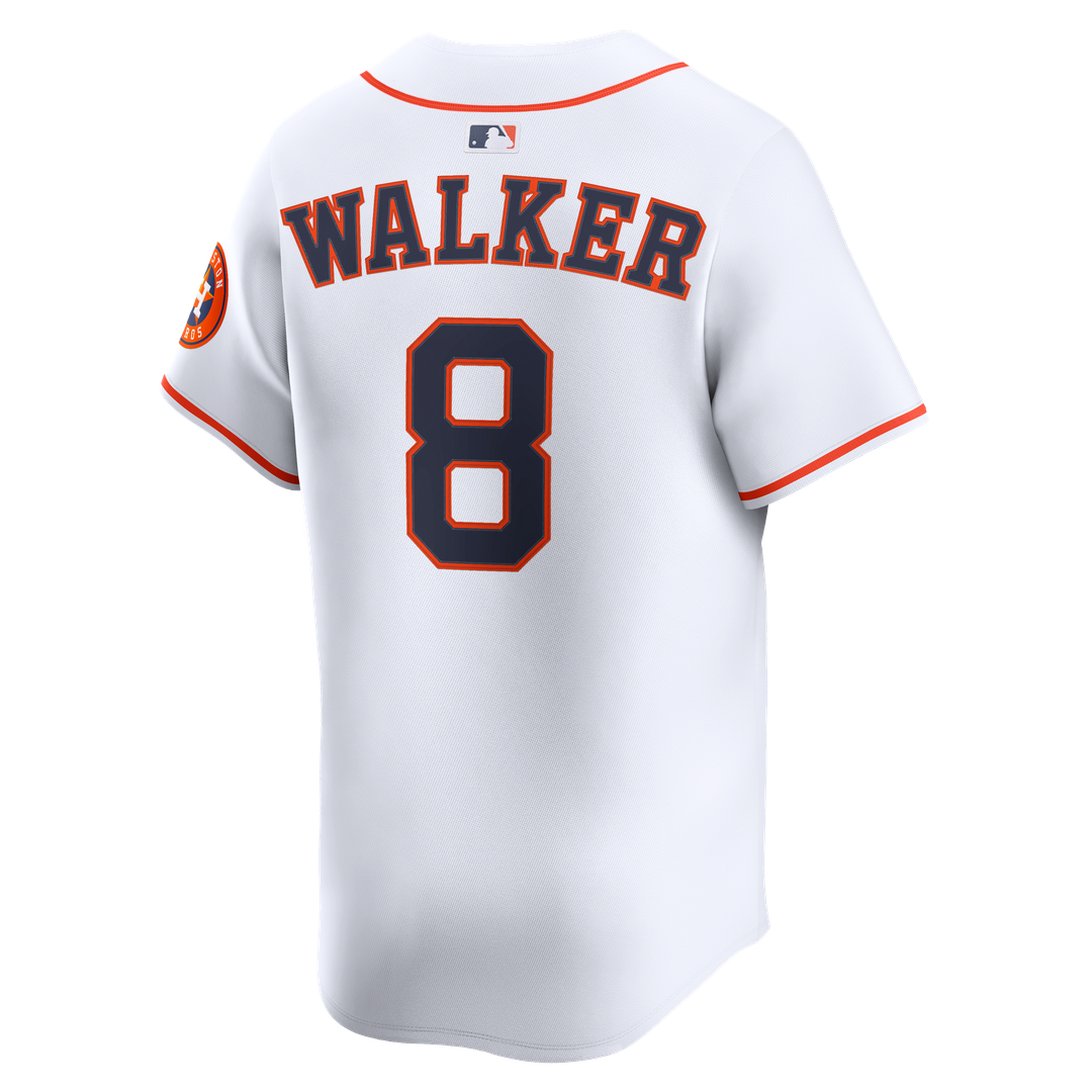 Houston Astros Christian Walker Nike White Home Limited Player Jersey product image 3, provided for visual reference and
