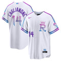 Kansas City Royals Jac Caglianone Nike White 2026 City Connect Stadium Jersey product image 1, provided for visual reference